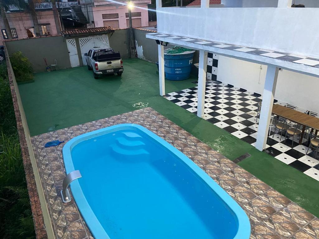 상파울루 Otima Casa Com Piscina Em Praia Grande 빌라 객실 사진