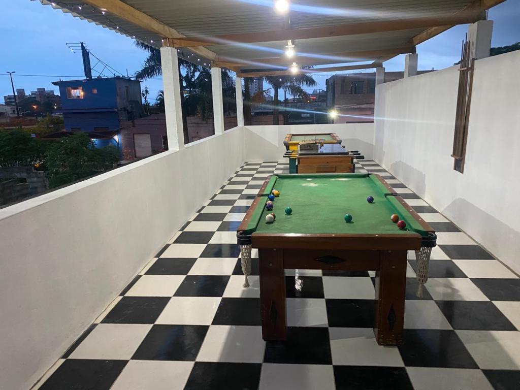 상파울루 Otima Casa Com Piscina Em Praia Grande 빌라 외부 사진