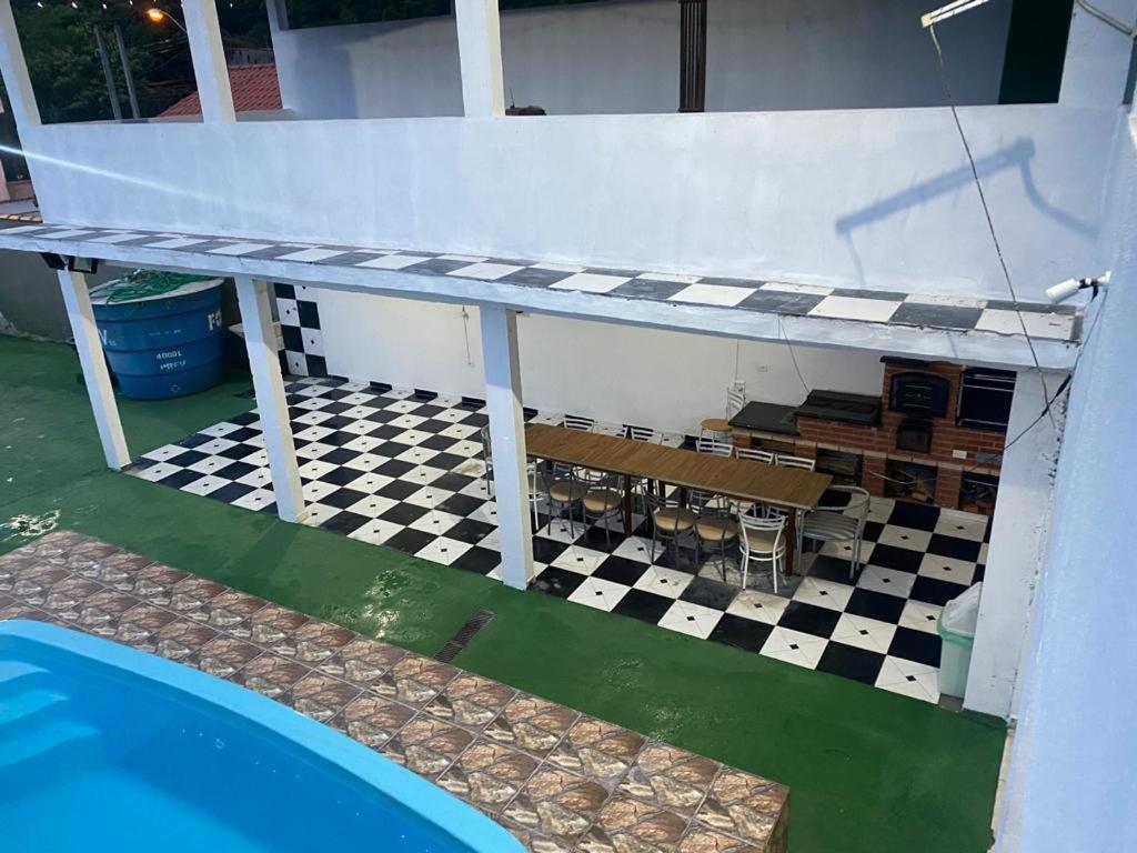 상파울루 Otima Casa Com Piscina Em Praia Grande 빌라 외부 사진