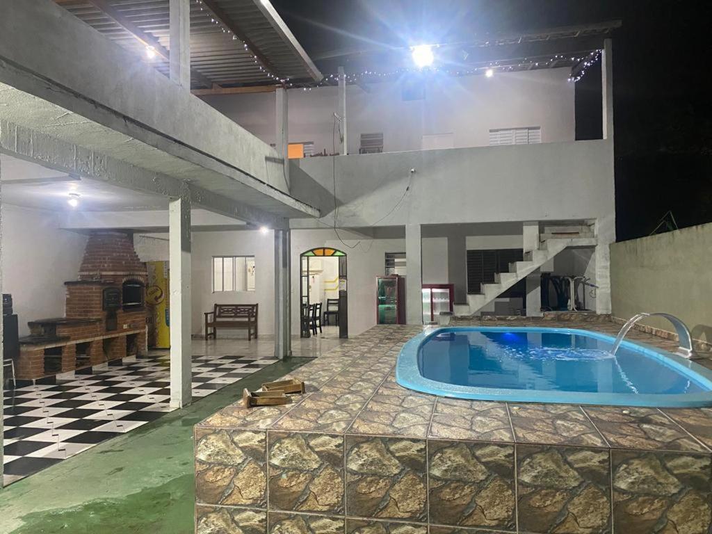 상파울루 Otima Casa Com Piscina Em Praia Grande 빌라 외부 사진